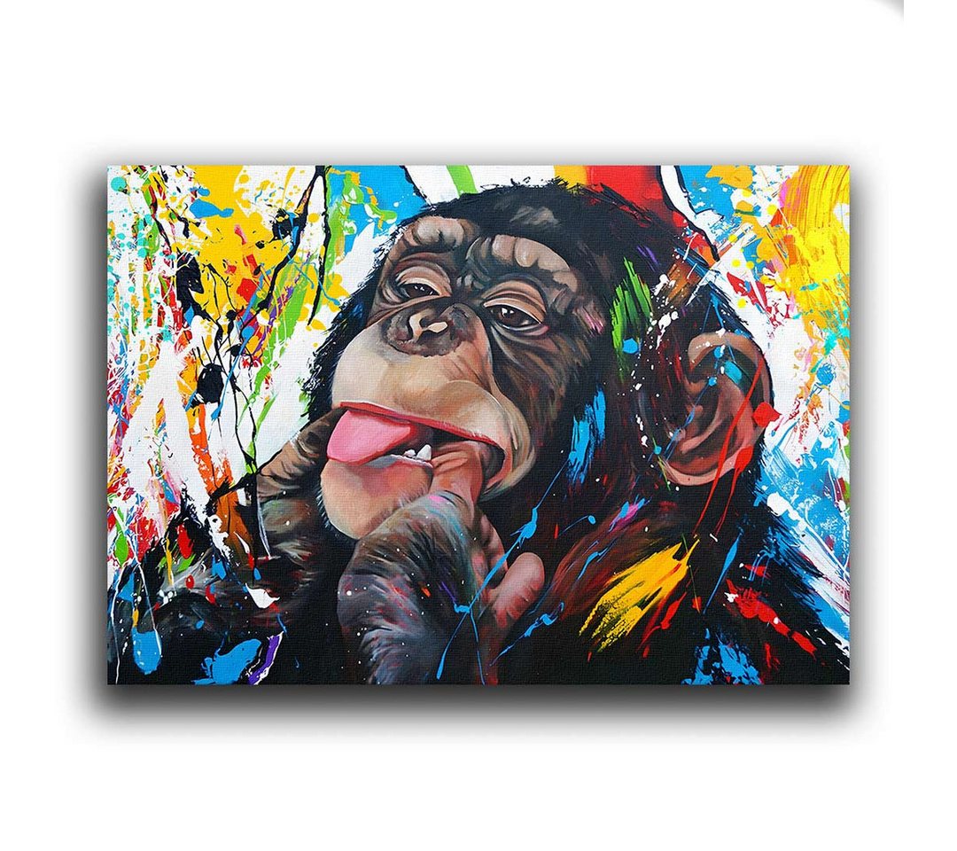 Next Level Canvas Wandbild Color Monkey Next Level Canvas Wandbild Color Monkey von Next Level Canvas