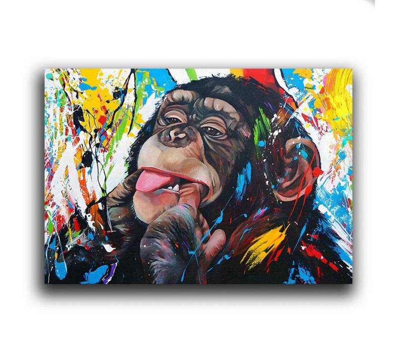 Next Level Canvas Wandbild Color Monkey von Next Level Canvas