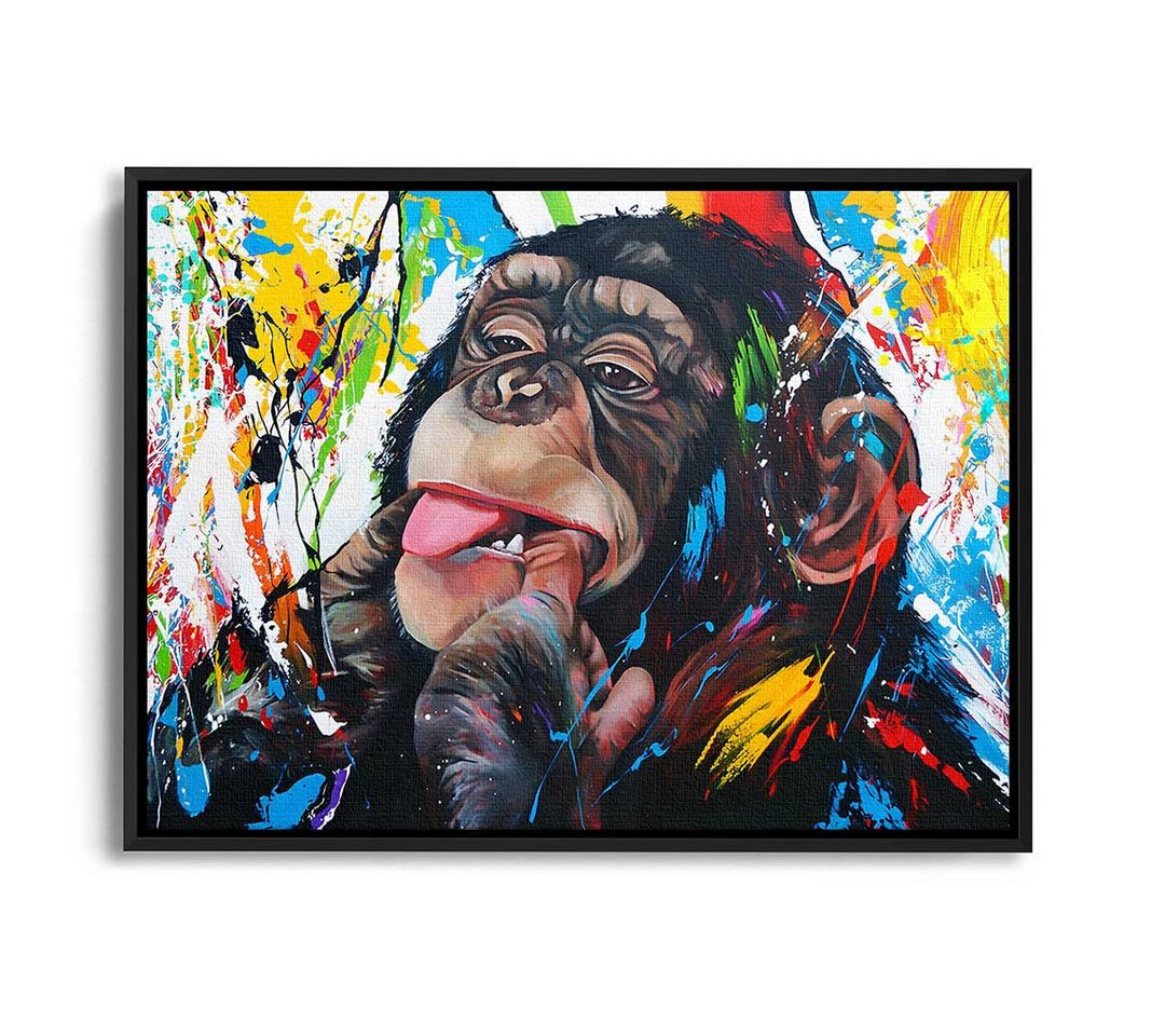 Next Level Canvas Wandbild Color Monkey Next Level Canvas Wandbild Color Monkey von Next Level Canvas