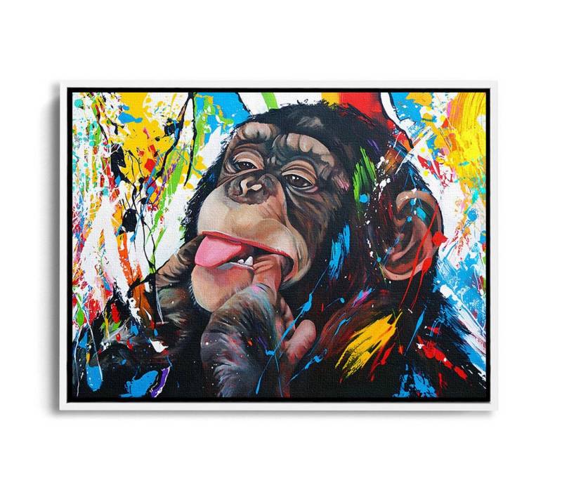 Next Level Canvas Wandbild Color Monkey Next Level Canvas Wandbild Color Monkey von Next Level Canvas