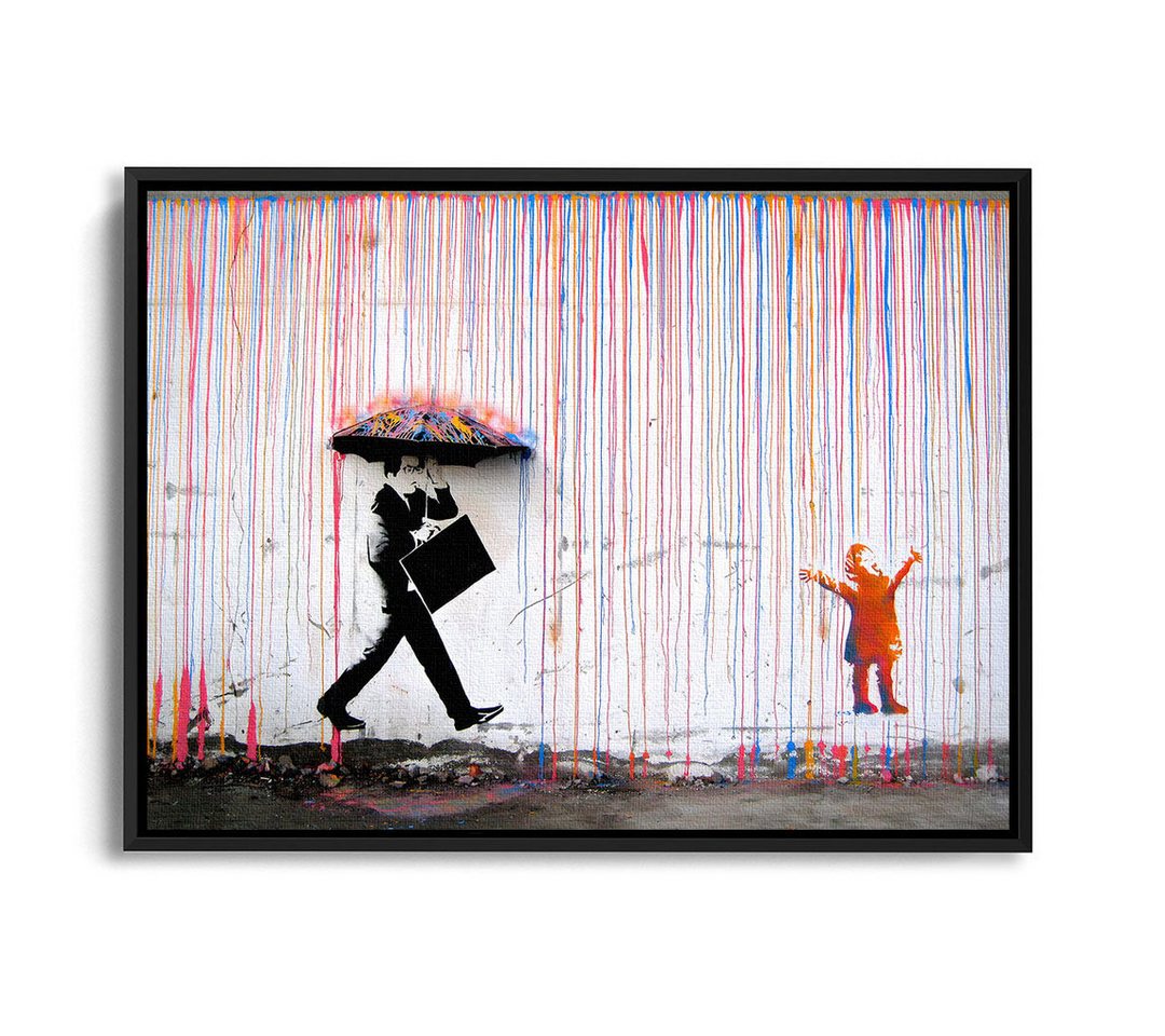 Next Level Canvas Wandbild Colored Rain Next Level Canvas Wandbild Colored Rain von Next Level Canvas