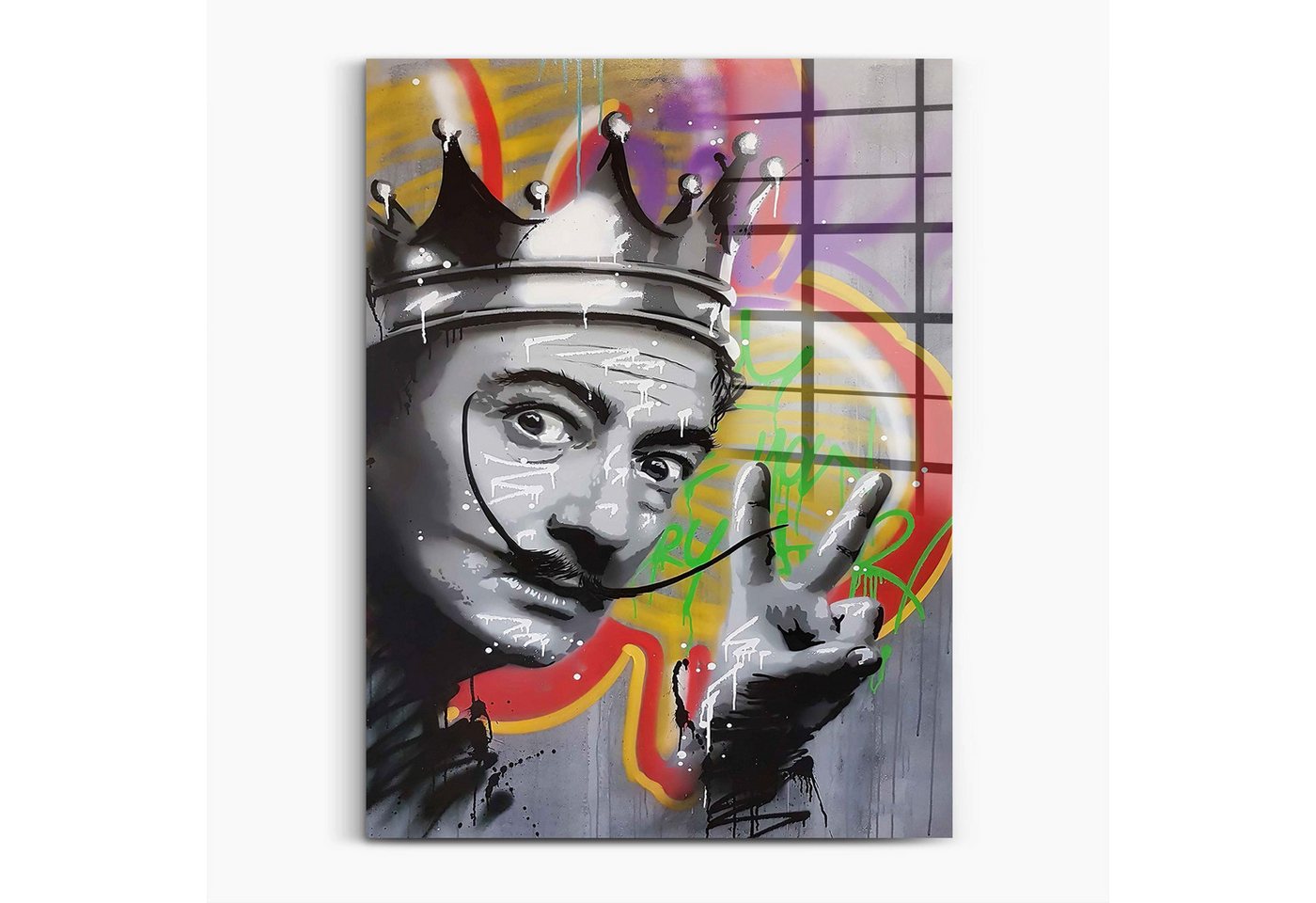 Next Level Canvas Wandbild Dali Art Next Level Canvas Wandbild Dali Art von Next Level Canvas