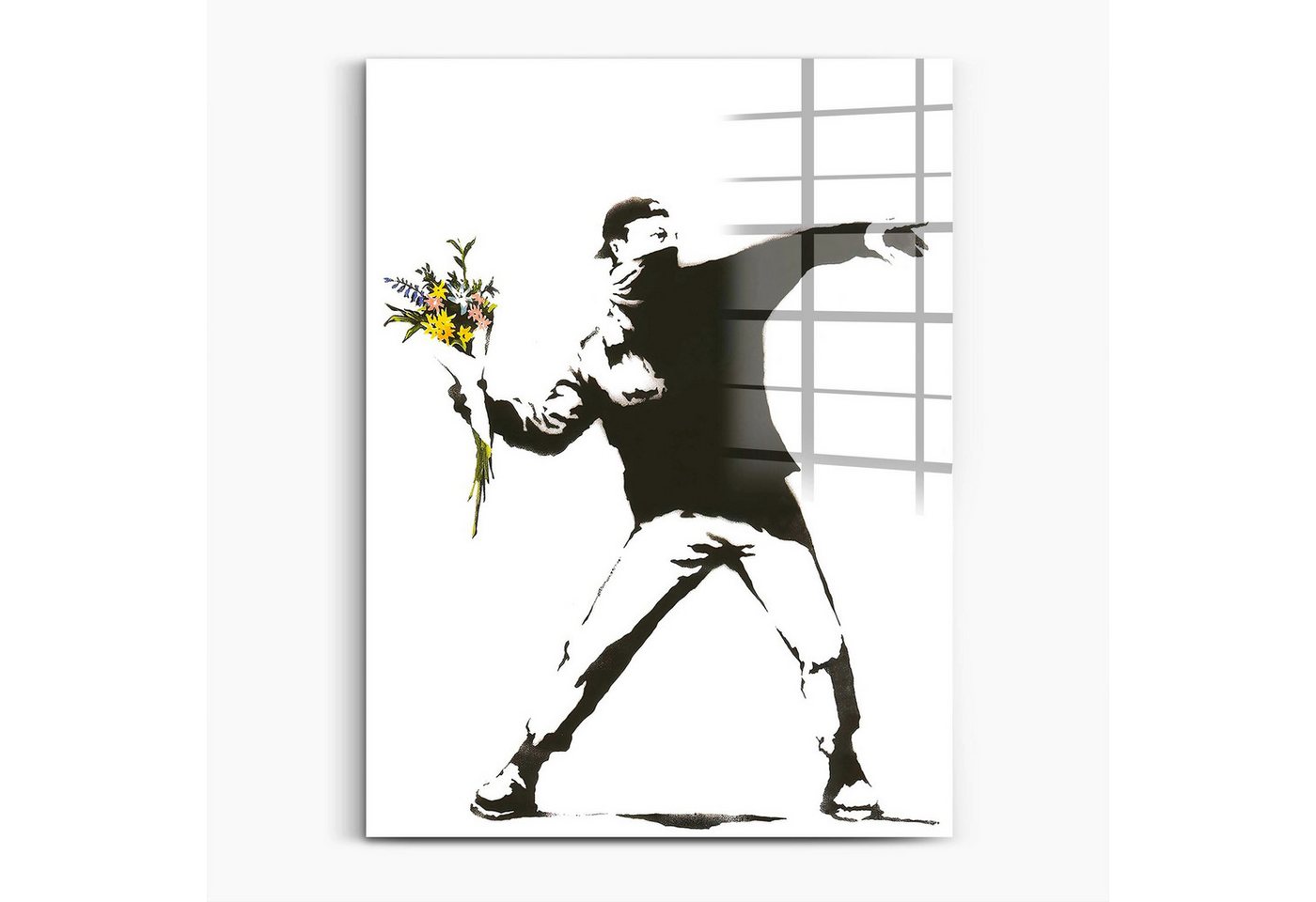 Next Level Canvas Wandbild Flower Thrower von Next Level Canvas