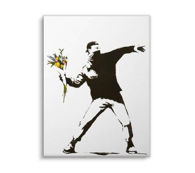 Next Level Canvas Wandbild Flower Thrower von Next Level Canvas