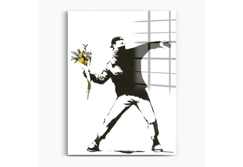 Next Level Canvas Wandbild Flower Thrower Next Level Canvas Wandbild Flower Thrower von Next Level Canvas