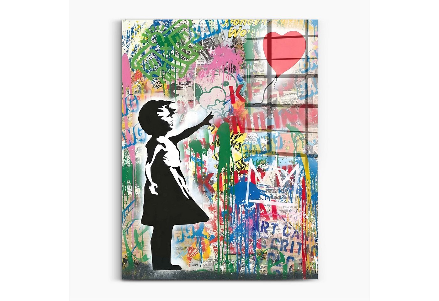 Next Level Canvas Wandbild Follow your Heart von Next Level Canvas