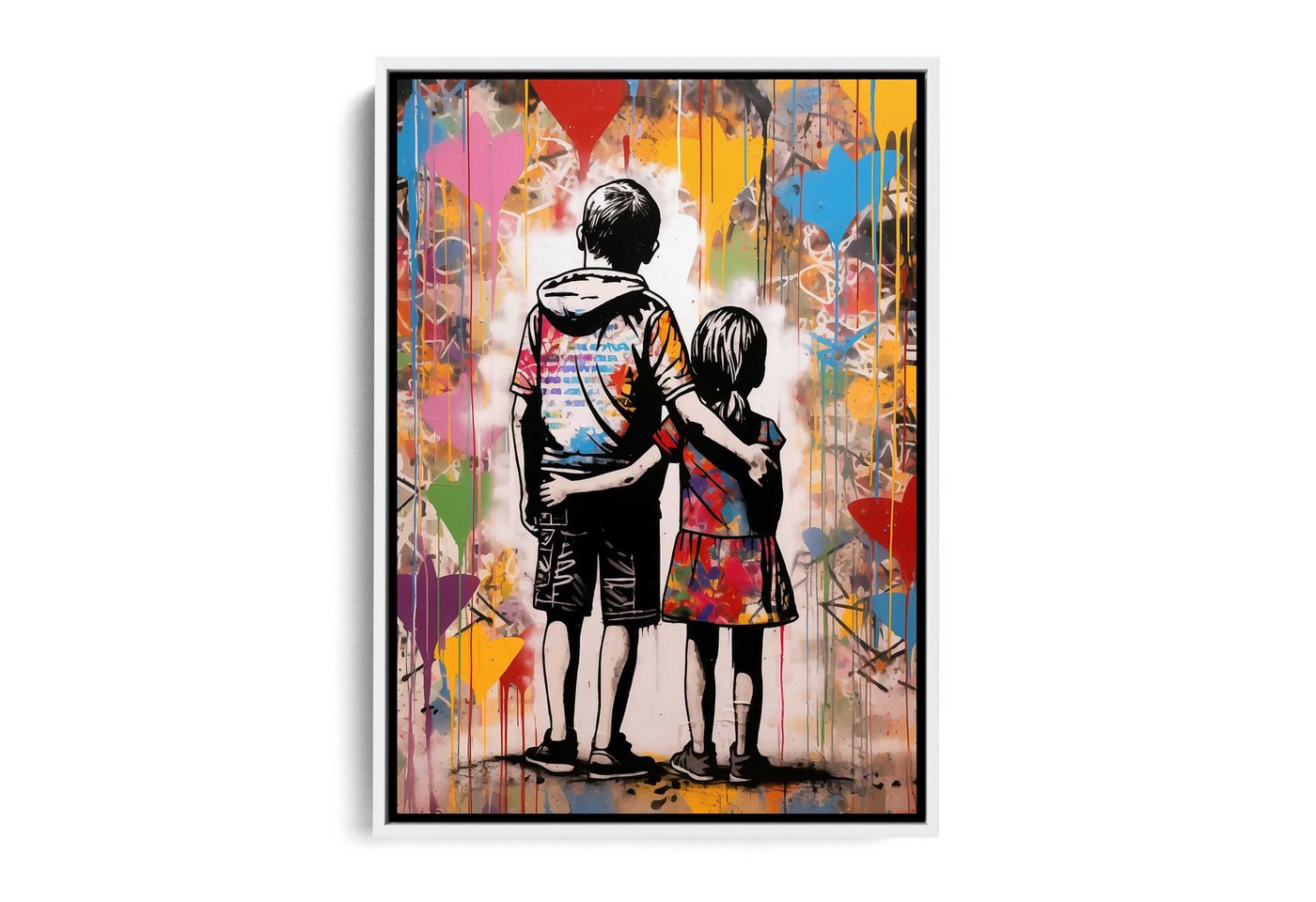 Next Level Canvas Wandbild Geschwister für immer Next Level Canvas Wandbild Geschwister für immer von Next Level Canvas