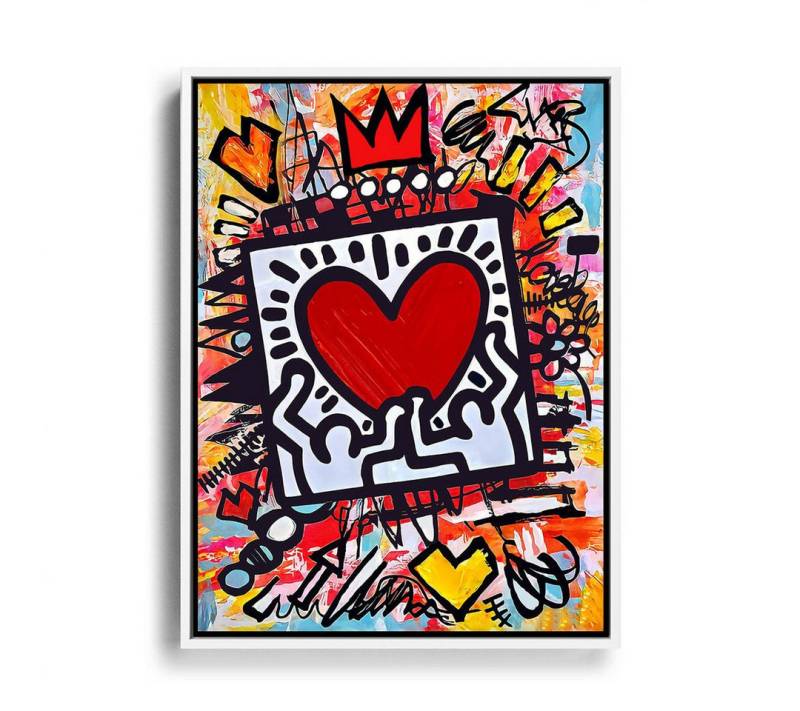 Next Level Canvas Wandbild Heart Vibes Next Level Canvas Wandbild Heart Vibes von Next Level Canvas