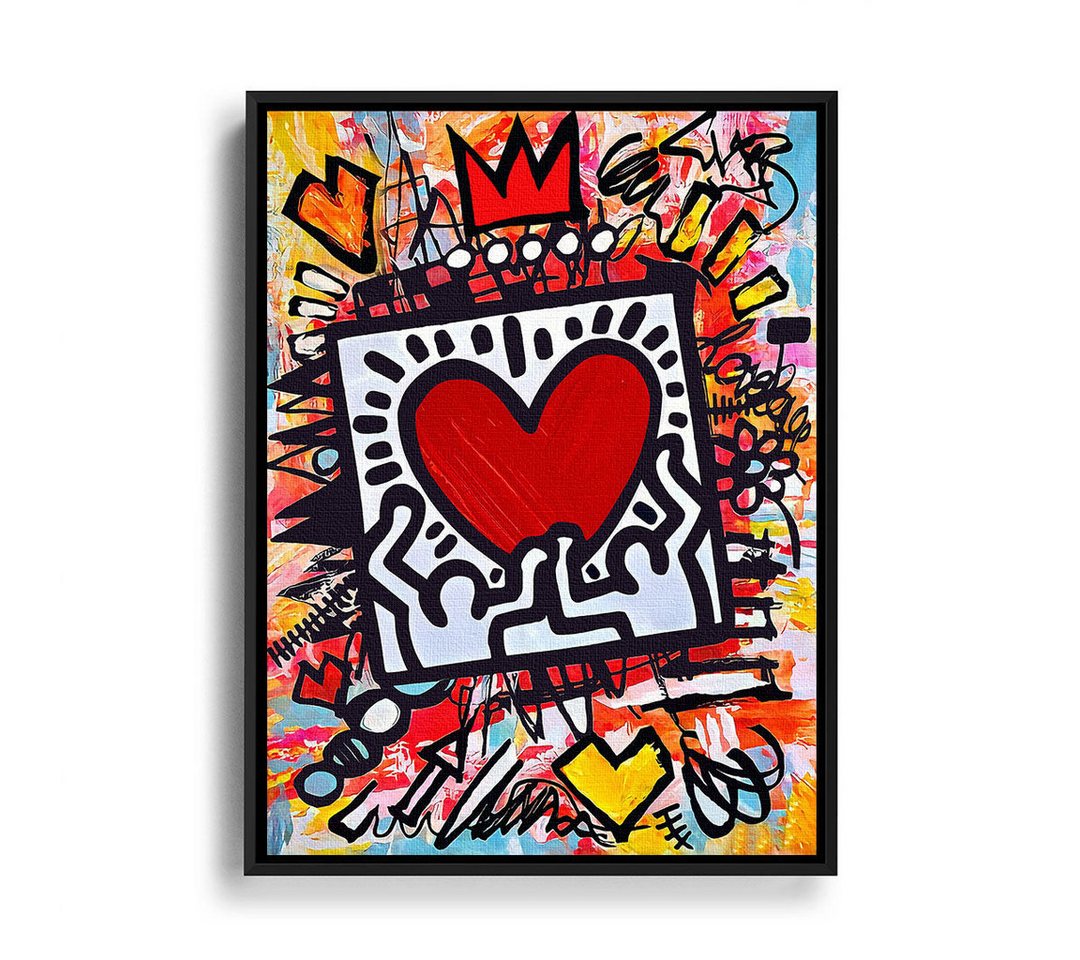 Next Level Canvas Wandbild Heart Vibes von Next Level Canvas