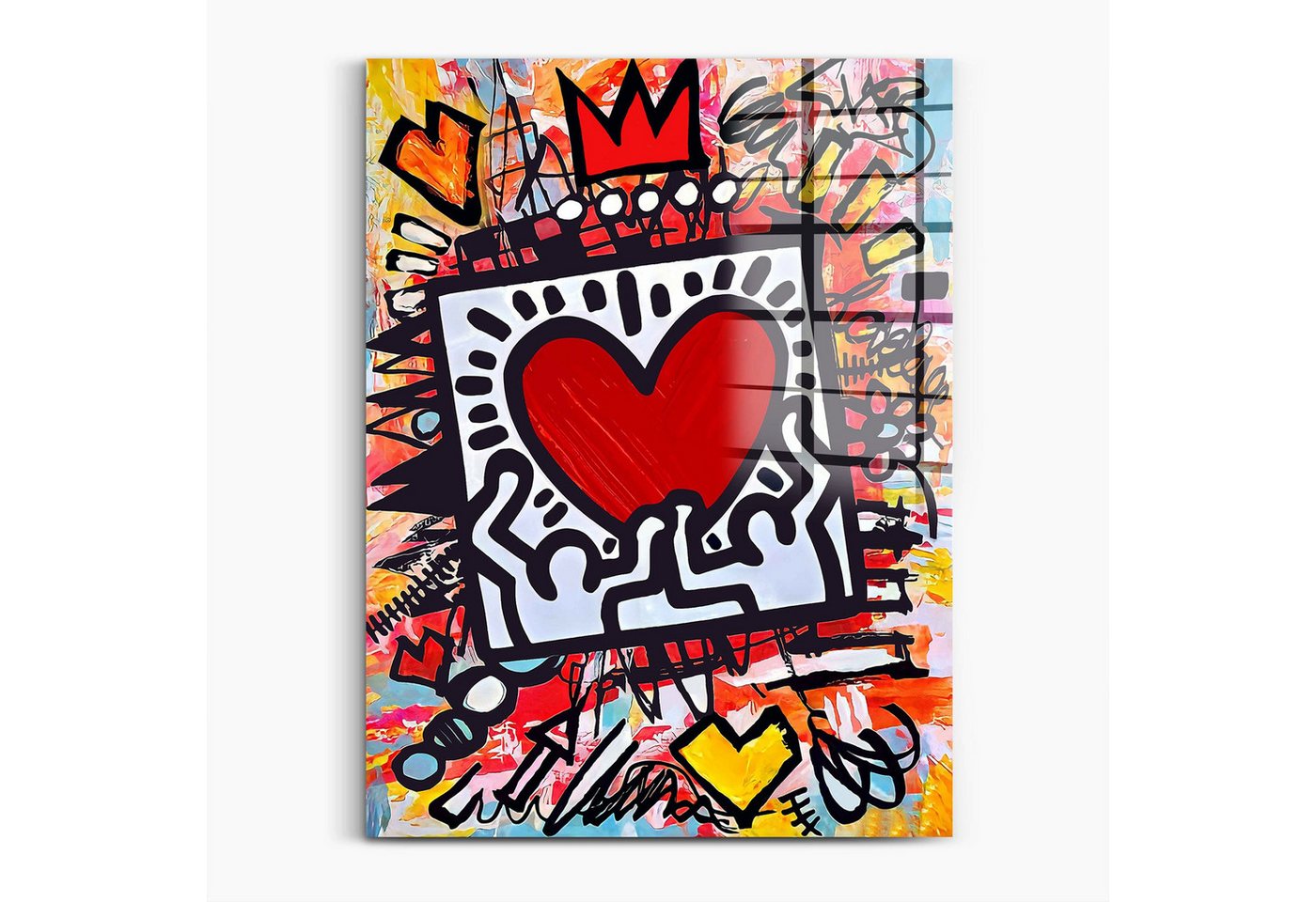 Next Level Canvas Wandbild Heart Vibes Next Level Canvas Wandbild Heart Vibes von Next Level Canvas