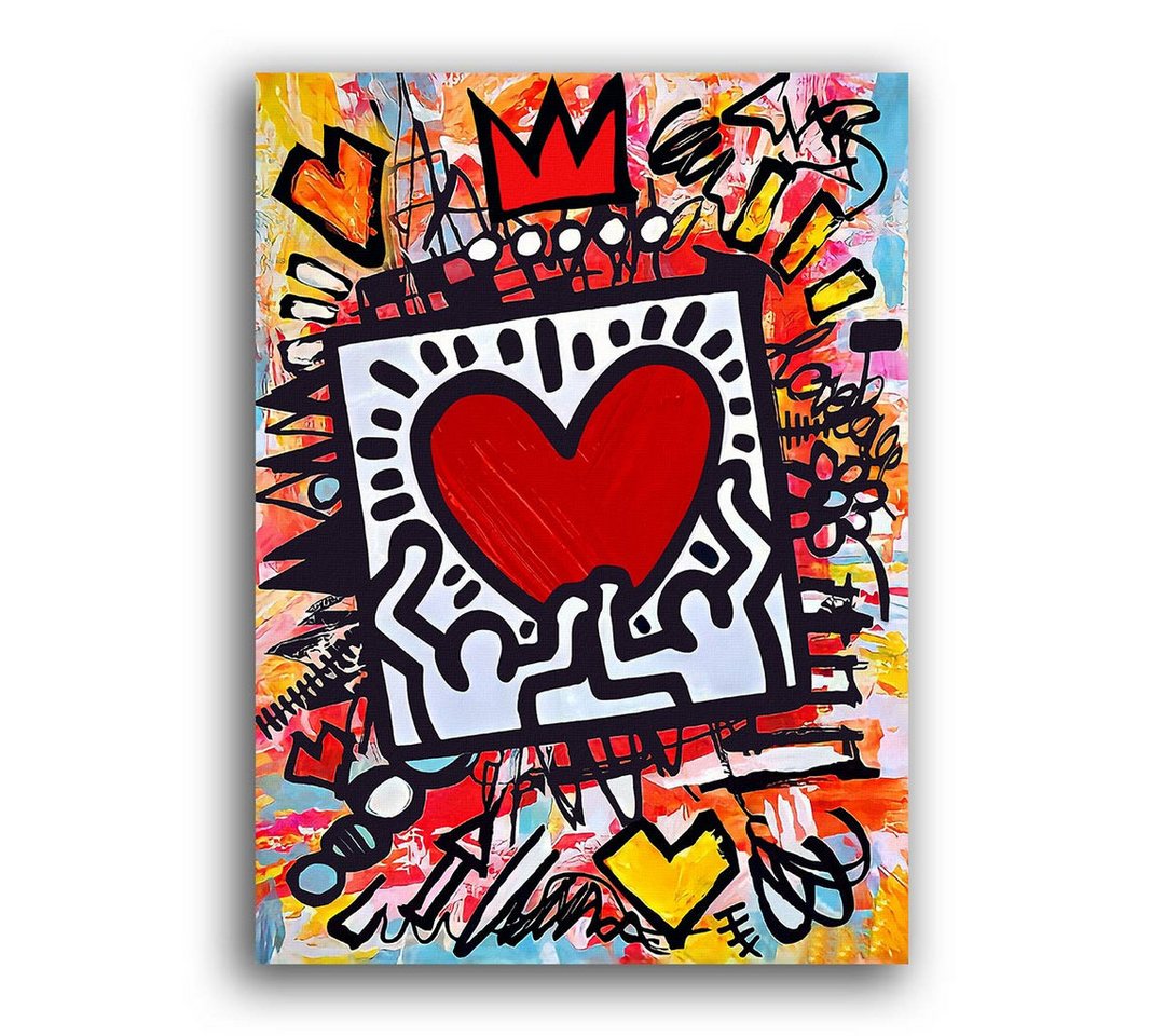 Next Level Canvas Wandbild Heart Vibes Next Level Canvas Wandbild Heart Vibes von Next Level Canvas