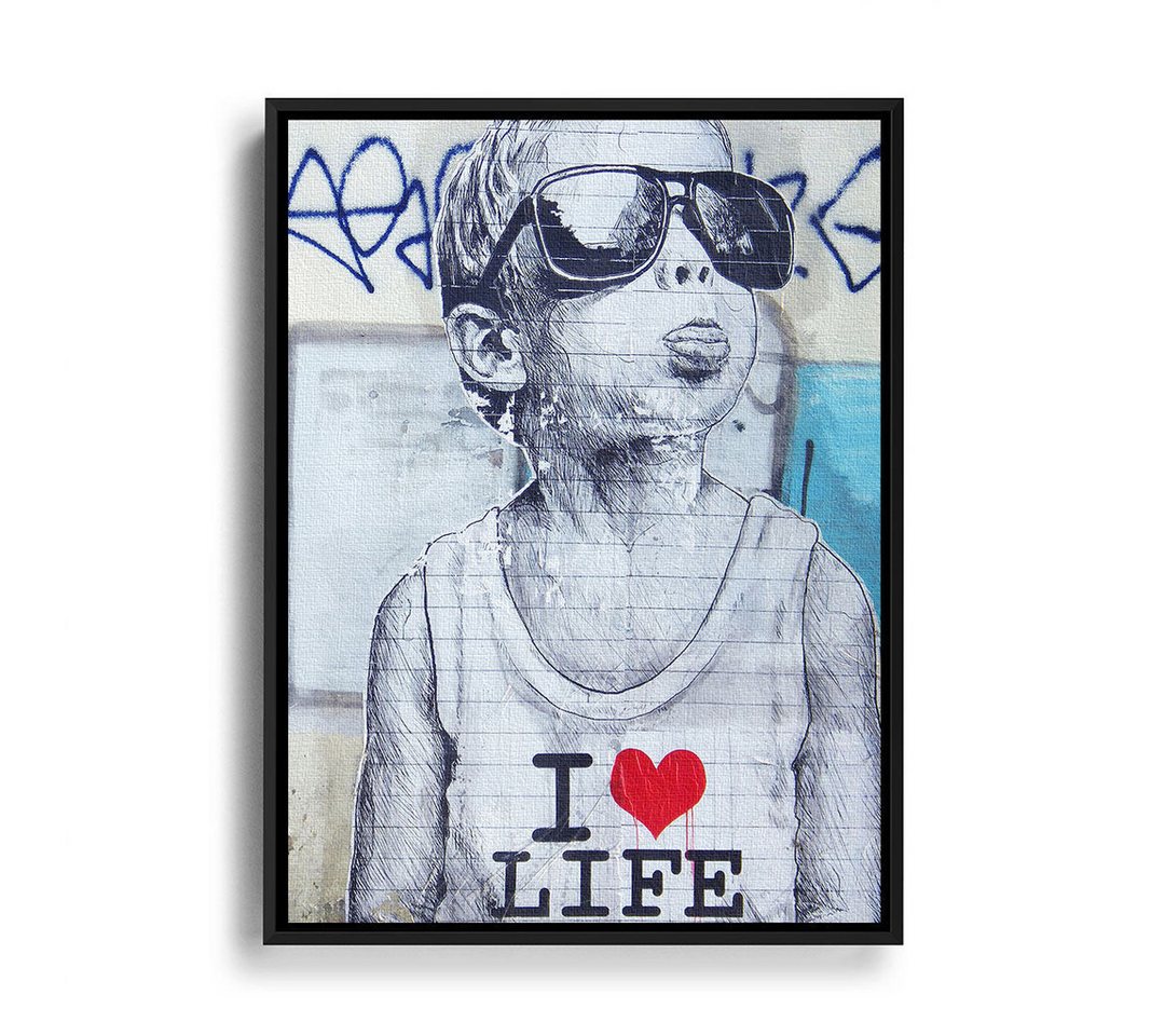 Next Level Canvas Wandbild I Love Life Next Level Canvas Wandbild I Love Life von Next Level Canvas