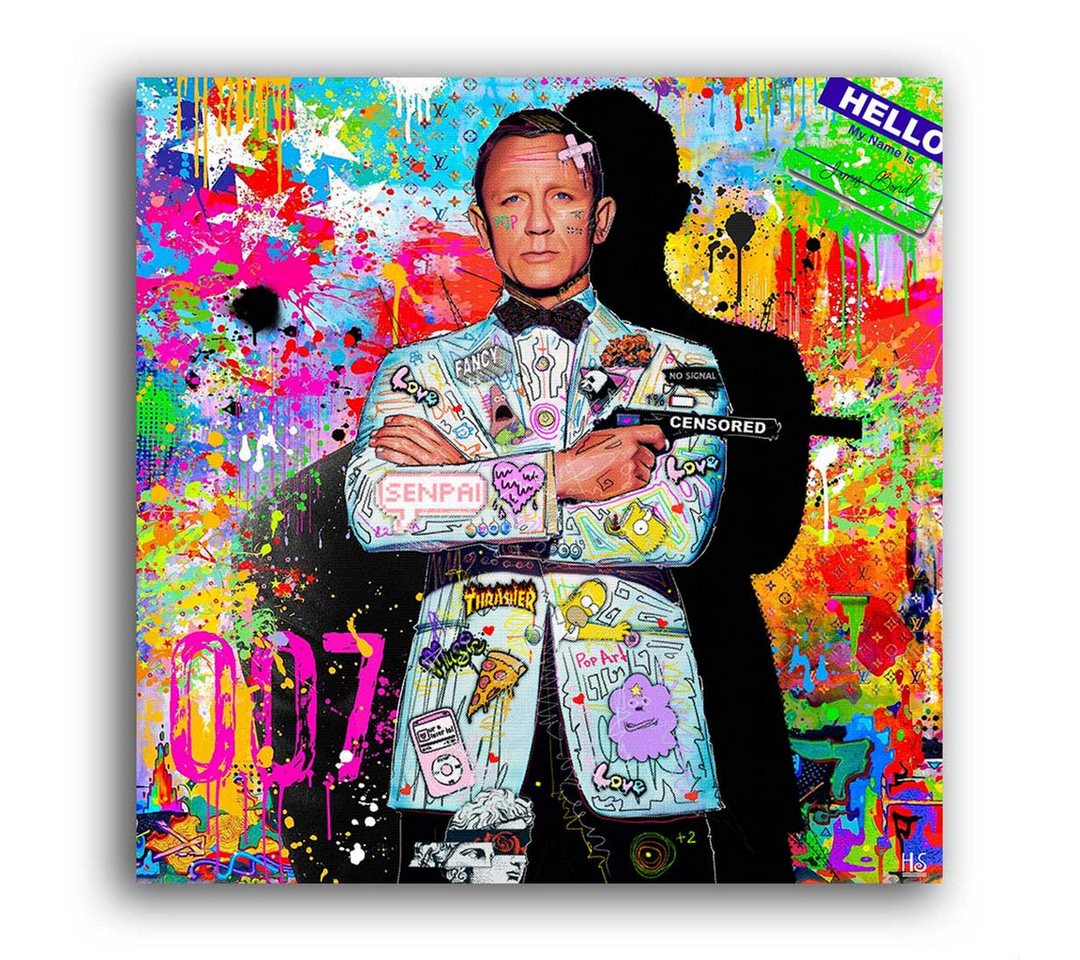 Next Level Canvas Wandbild James Bond Next Level Canvas Wandbild James Bond von Next Level Canvas