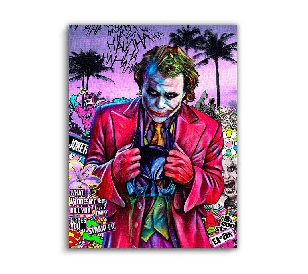 Next Level Canvas Wandbild Joker Popart Next Level Canvas Wandbild Joker Popart von Next Level Canvas