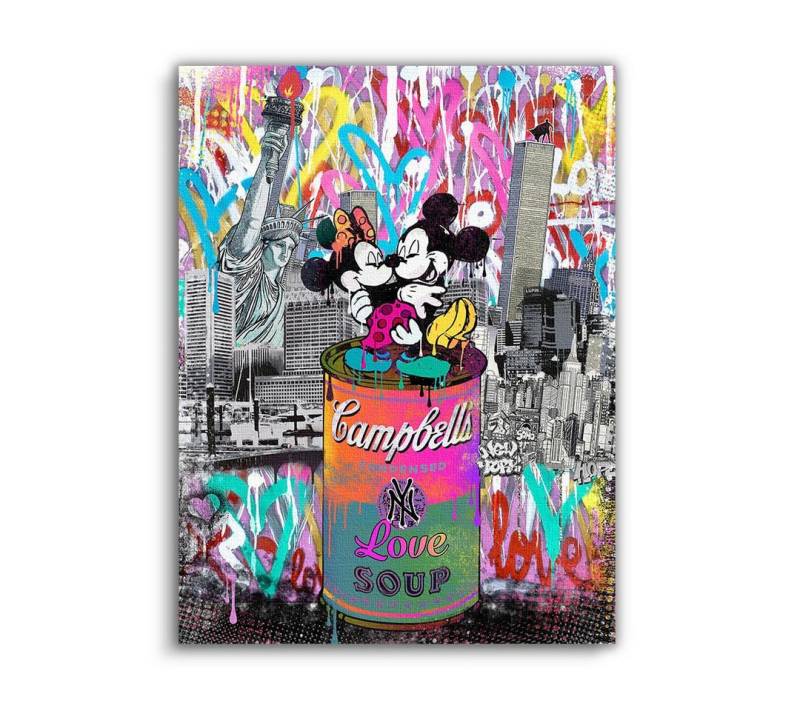 Next Level Canvas Wandbild Love Soup von Next Level Canvas