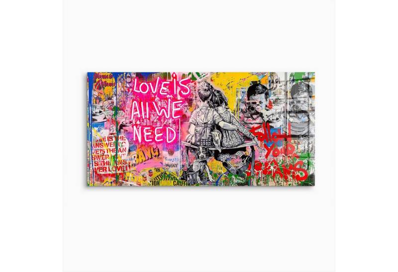 Next Level Canvas Wandbild Love is all we need von Next Level Canvas