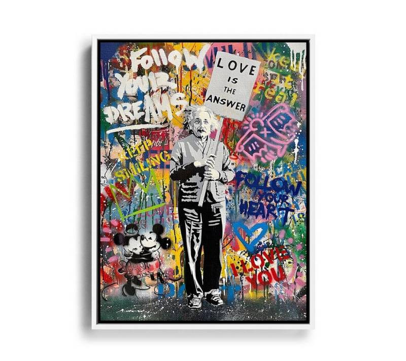 Next Level Canvas Wandbild Love is the Answer von Next Level Canvas