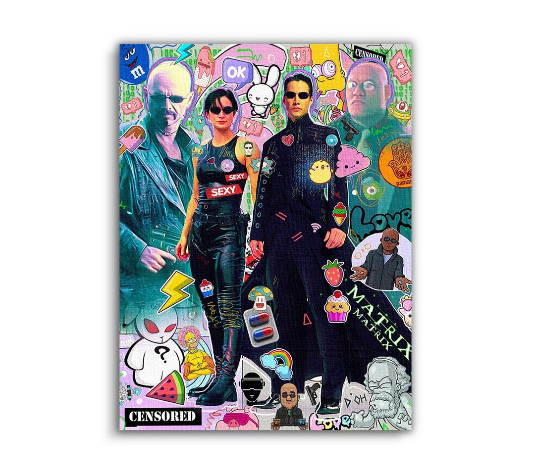 Next Level Canvas Wandbild Matrix Popart Next Level Canvas Wandbild Matrix Popart von Next Level Canvas