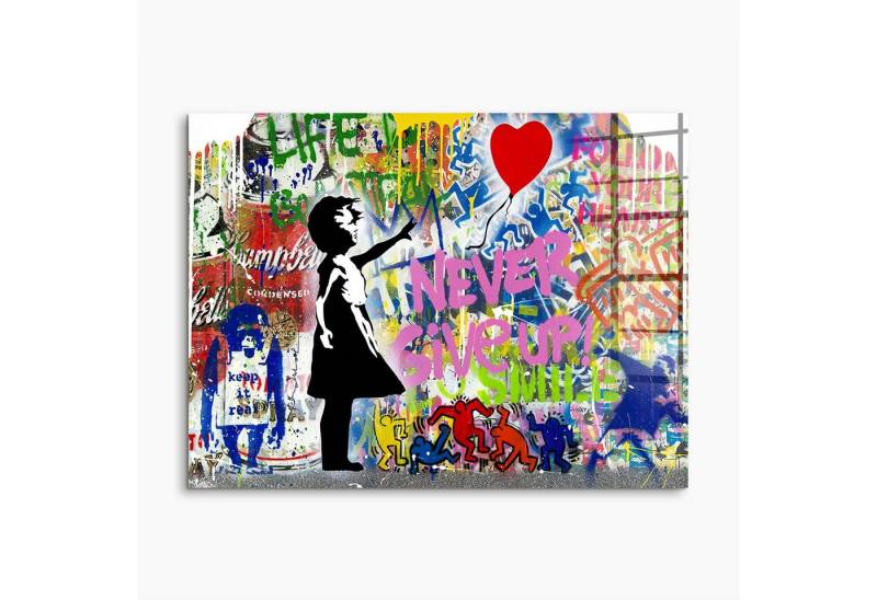 Next Level Canvas Wandbild Never Give Up No. 1 von Next Level Canvas