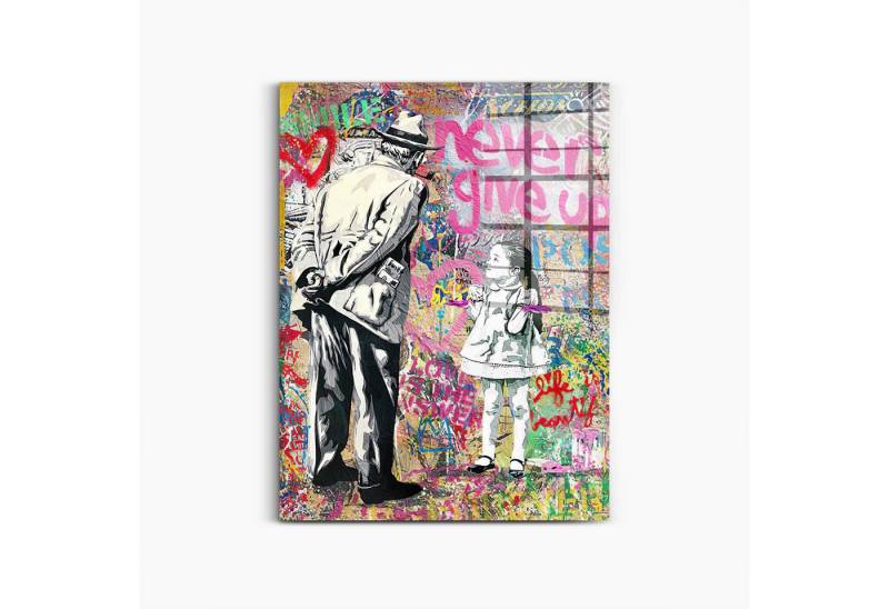 Next Level Canvas Wandbild Never Give Up No. 2 von Next Level Canvas