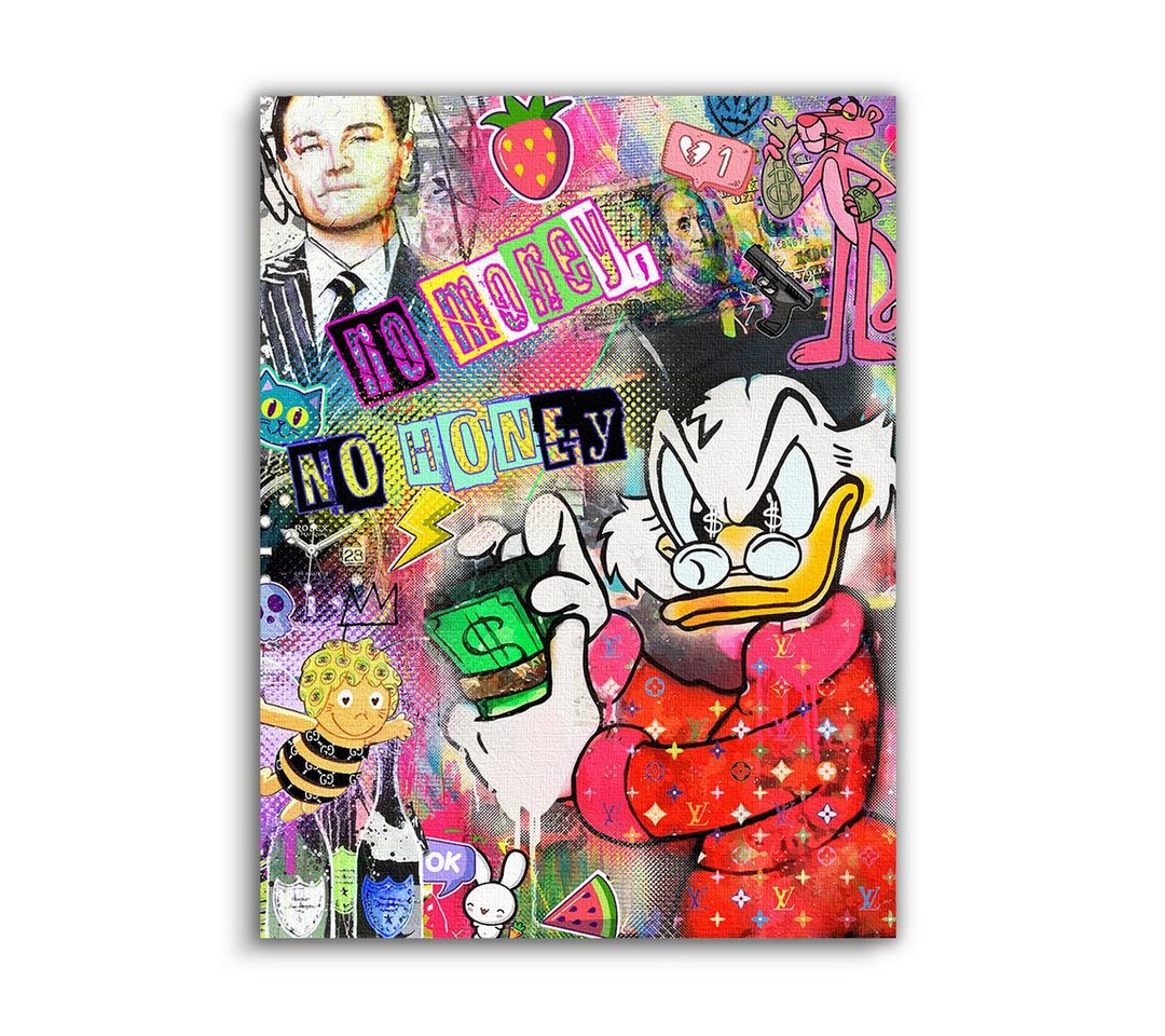 Next Level Canvas Wandbild No Money no Honey Next Level Canvas Wandbild No Money no Honey von Next Level Canvas