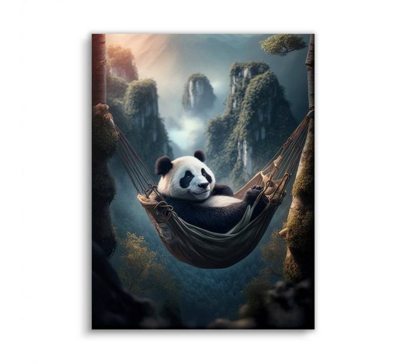 Next Level Canvas Wandbild Panda Life von Next Level Canvas