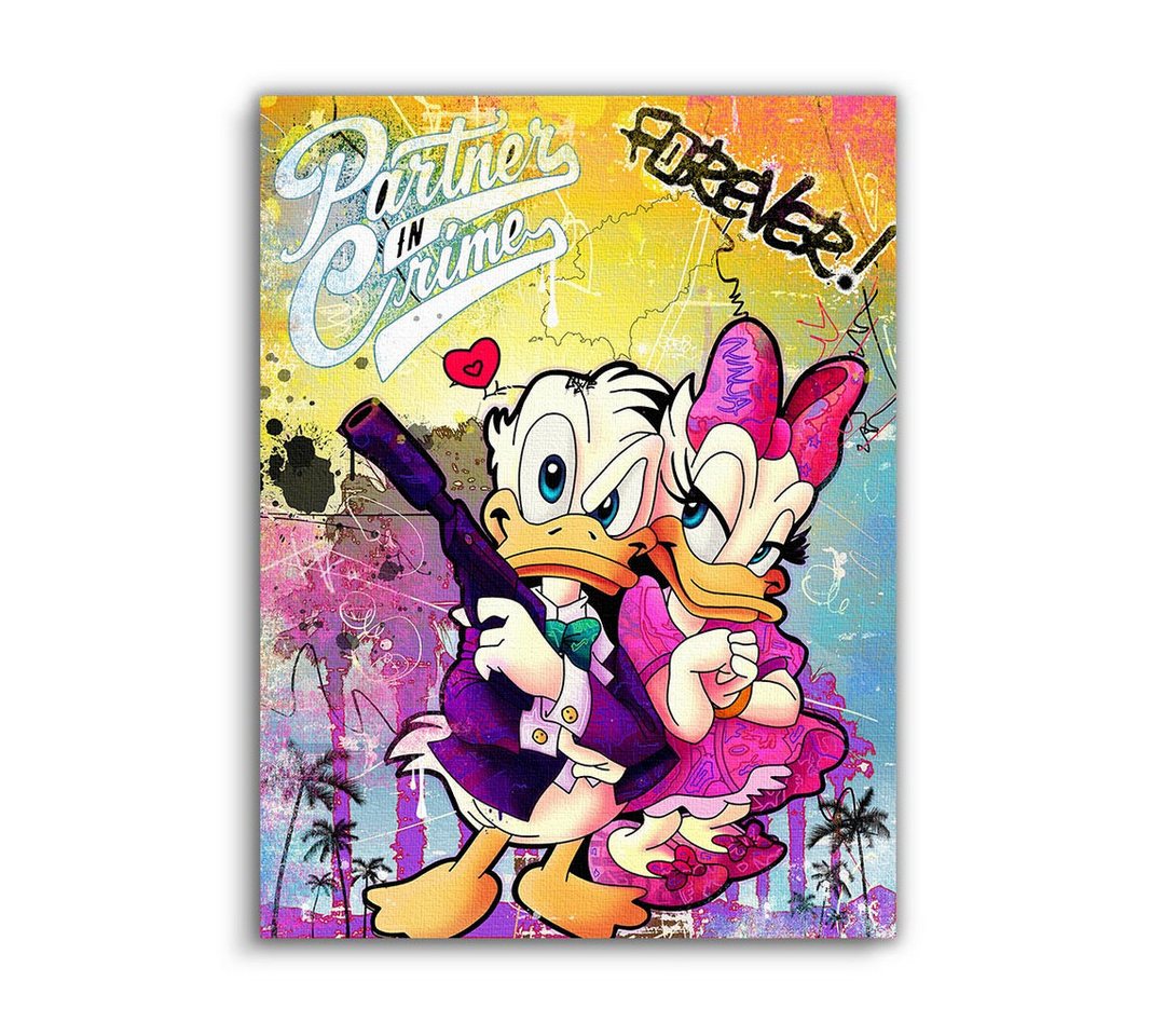 Next Level Canvas Wandbild Partners in Crime forever Next Level Canvas Wandbild Partners in Crime forever von Next Level Canvas