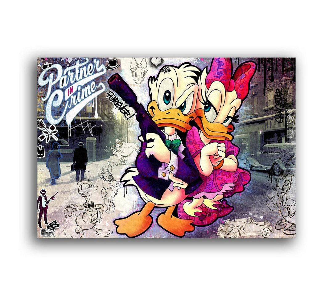 Next Level Canvas Wandbild Partners in Crime Next Level Canvas Wandbild Partners in Crime von Next Level Canvas