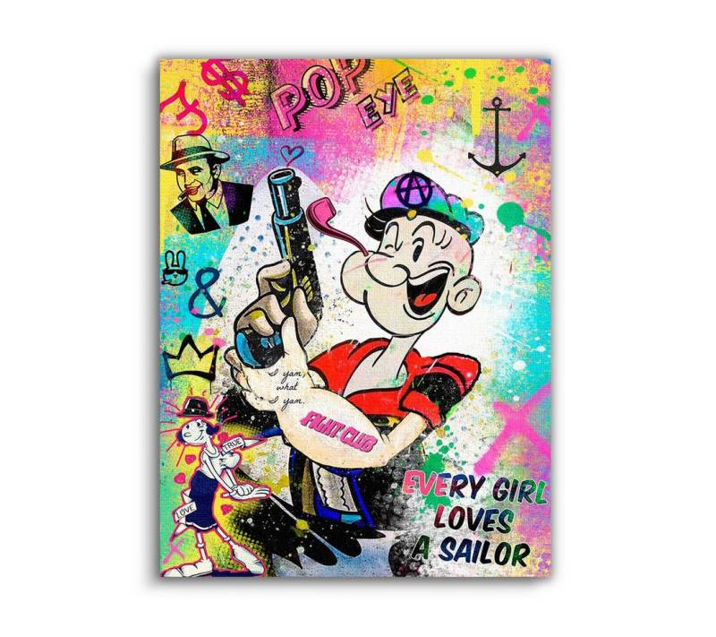 Next Level Canvas Wandbild Popeye von Next Level Canvas