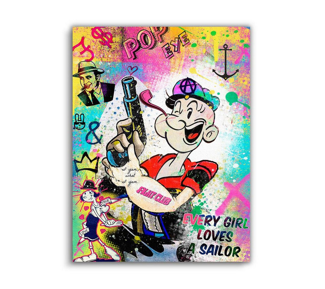 Next Level Canvas Wandbild Popeye Next Level Canvas Wandbild Popeye von Next Level Canvas