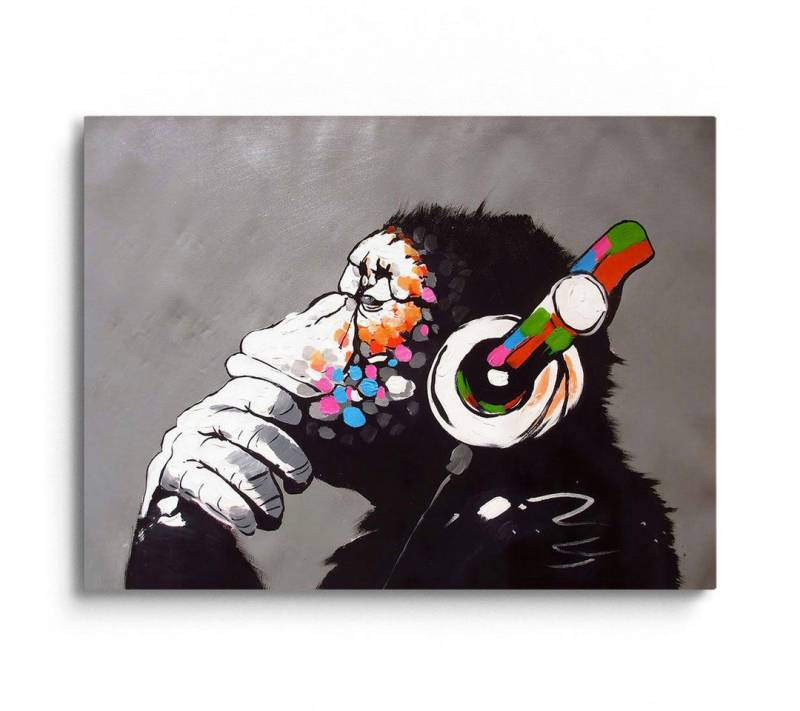Next Level Canvas Wandbild Streetart Affe von Next Level Canvas