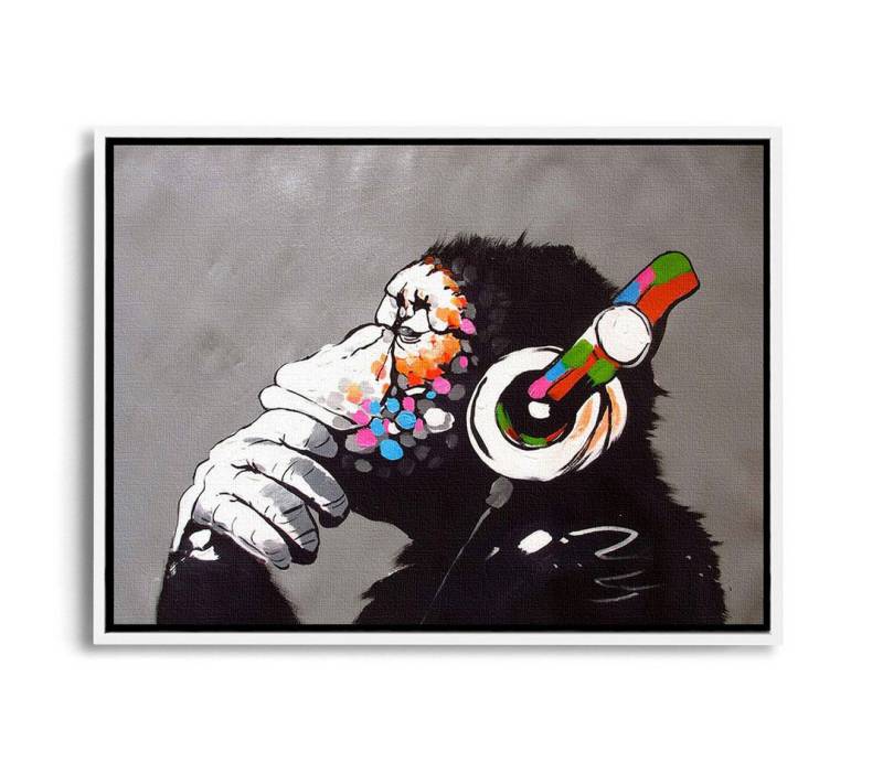 Next Level Canvas Wandbild Streetart Affe von Next Level Canvas