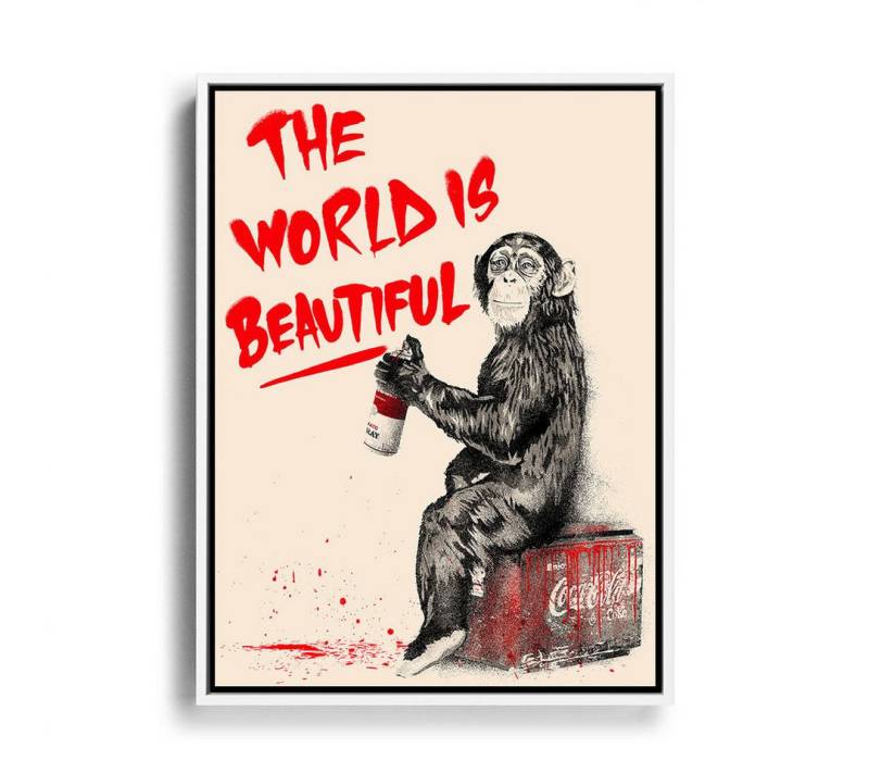 Next Level Canvas Wandbild The World is Beautiful Next Level Canvas Wandbild The World is Beautiful von Next Level Canvas