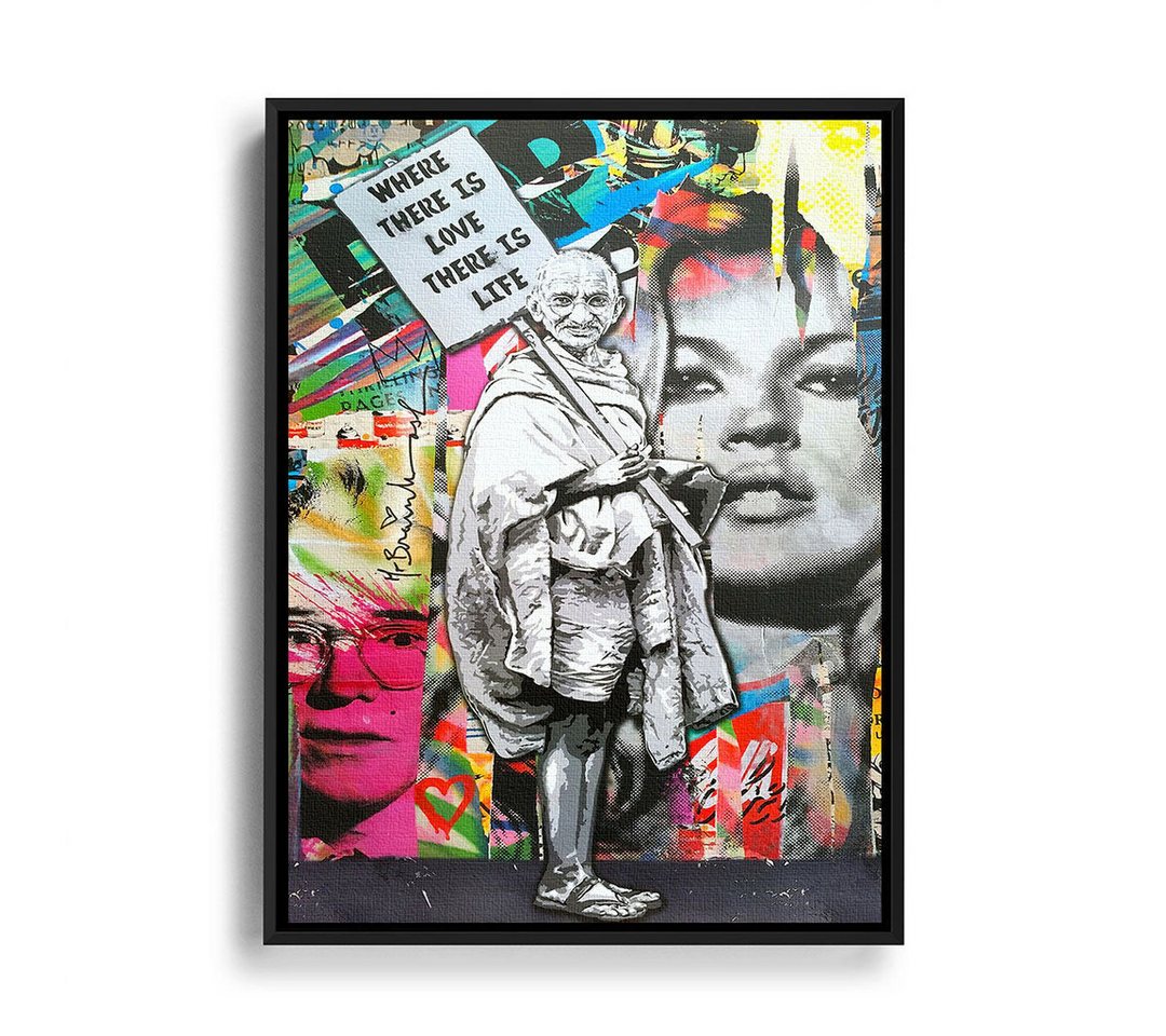 Next Level Canvas Wandbild Where there is love Next Level Canvas Wandbild Where there is love von Next Level Canvas