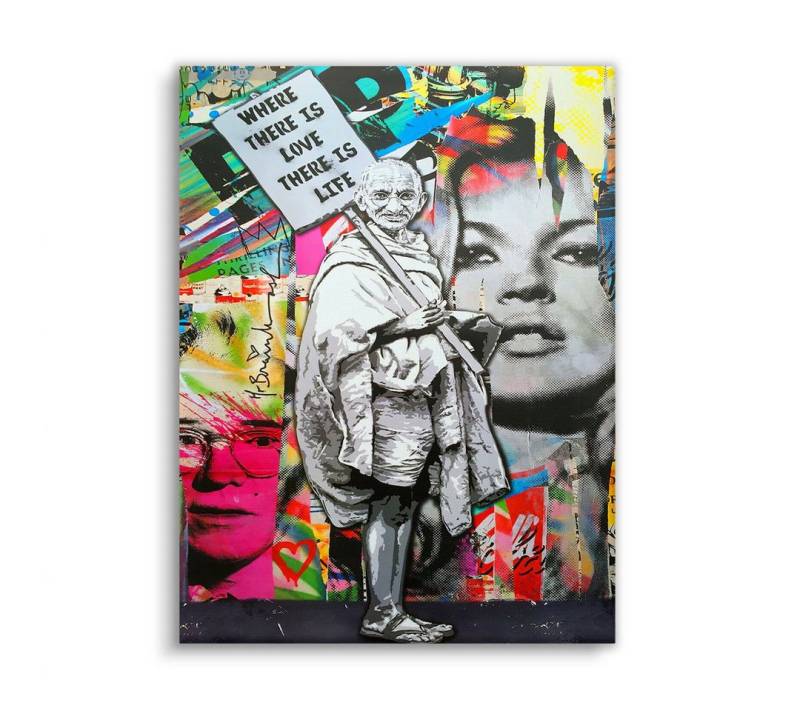 Next Level Canvas Wandbild Where there is love von Next Level Canvas