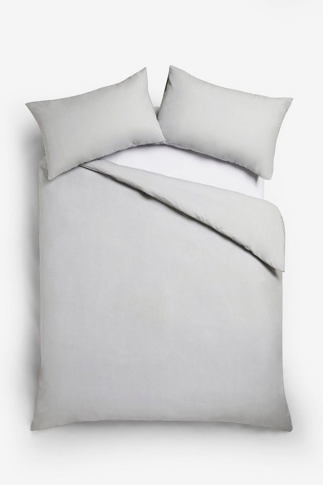 Bett-Set, Pflegeleichte Bettwäsche aus Poly-Baumwolle, Next, Bezug: Polyester (recycelt), Baumwolle von Next