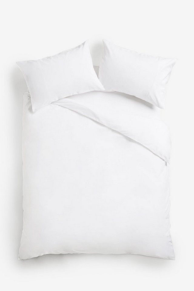 Bett-Set, Pflegeleichte Bettwäsche aus Poly-Baumwolle 2 Stk., Next, Bezug: Polyester (recycelt), Baumwolle von Next