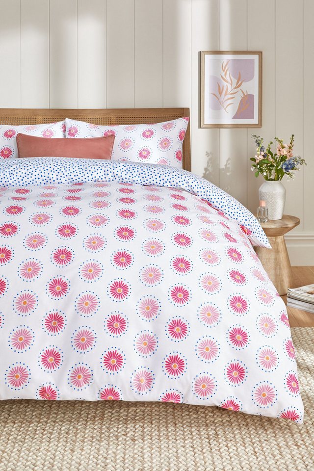 Next Bett-Set Set mit Bettbezug und Kissenbezug mit, Bezug: Polyester (recycelt), Baumwolle von Next