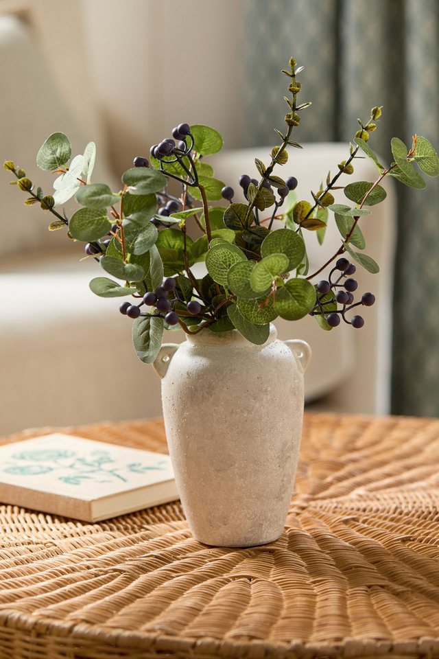 Kunstblume Winterliche Kunstblumen in Lydford Vase, Next Kunstblume Winterliche Kunstblumen in Lydford Vase, Next von Next