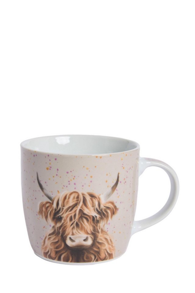 Next Becher 2er-Set Henkeltassen, Hochlandrind Hamish, Keramik Next Becher 2er-Set Henkeltassen, Hochlandrind Hamish, Keramik von Next