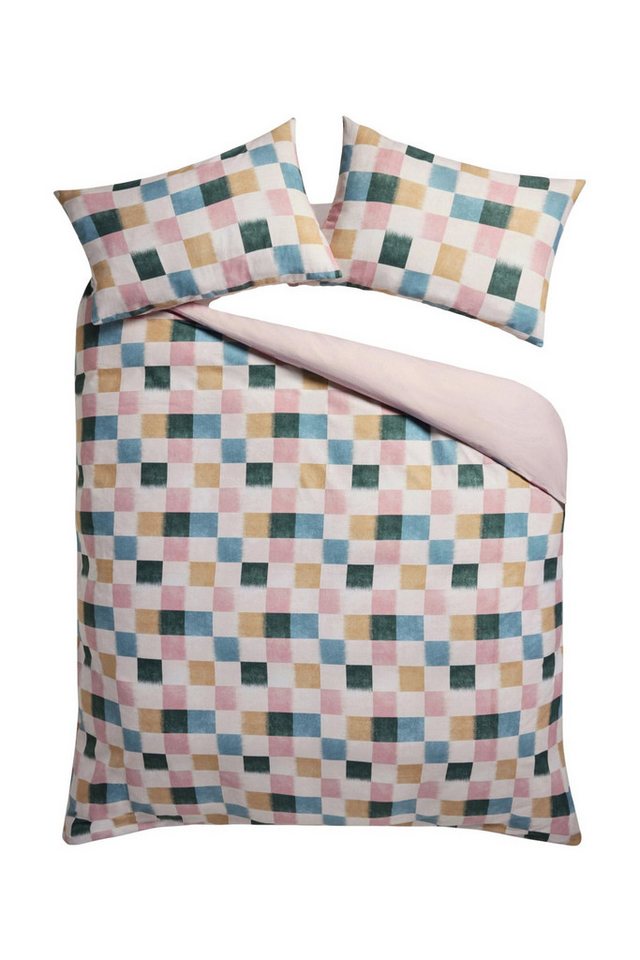 Next Bett-Set Angeraute Bettgarnitur mit Print aus Baumwolle, Bezug: Baumwolle von Next