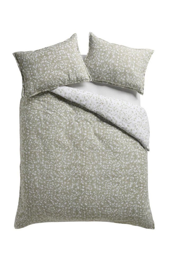 Next Bett-Set Angerauter Bettbezug mit Kissenbezug im Set, Bezug: Baumwolle Next Bett-Set Angerauter Bettbezug mit Kissenbezug im Set, Bezug: Baumwolle von Next