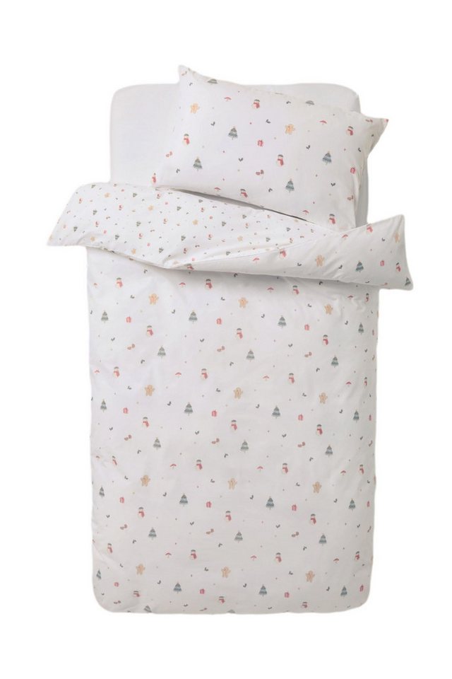Next Bett-Set Bettbezug und Kissenbezug mit Weihnachtsmotiv, Bezug: Baumwolle Next Bett-Set Bettbezug und Kissenbezug mit Weihnachtsmotiv, Bezug: Baumwolle von Next