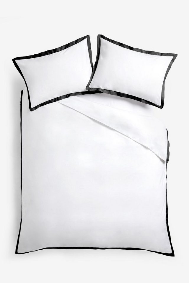 Next Bett-Set Bettbezug und Kissenbezug mit hohem Baumwollanteil, Bezug: Baumwolle, Polyester (recycelt) von Next