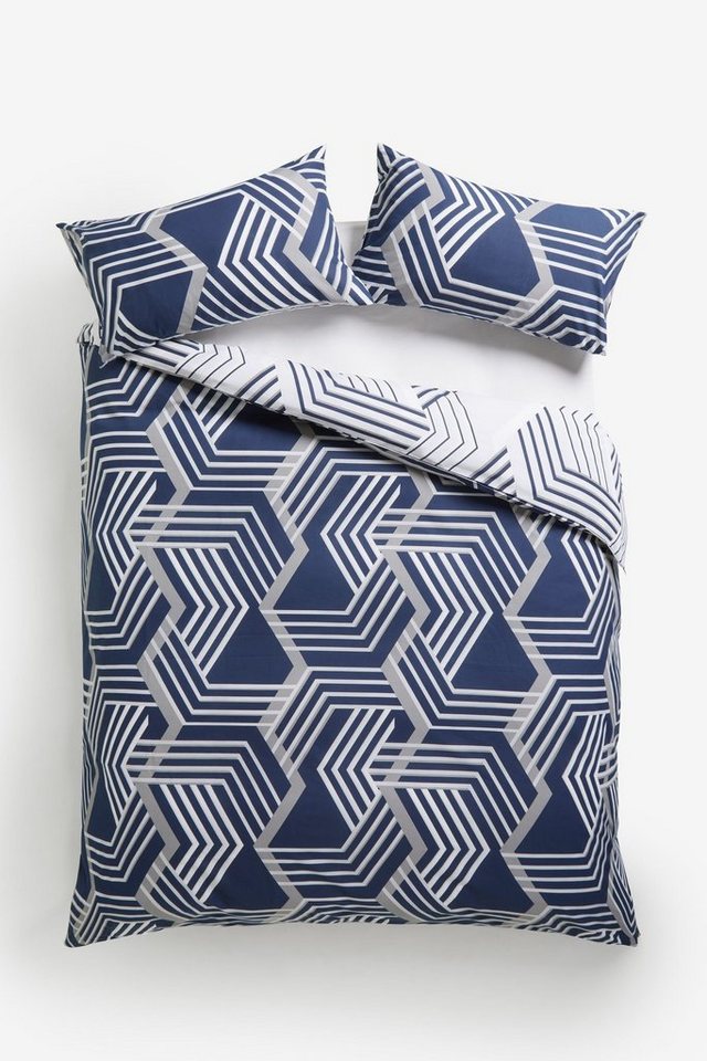 Next Bett-Set Set mit Bettbezug und Kissenbezug mit, Bezug: Polyester (recycelt), Baumwolle von Next