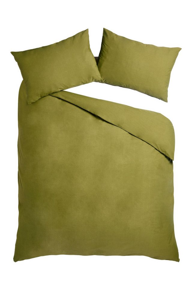 Next Bett-Set Set mit Bettbezug und Kissenbezug mit hohem, Bezug: Baumwolle, Polyester (recycelt) von Next