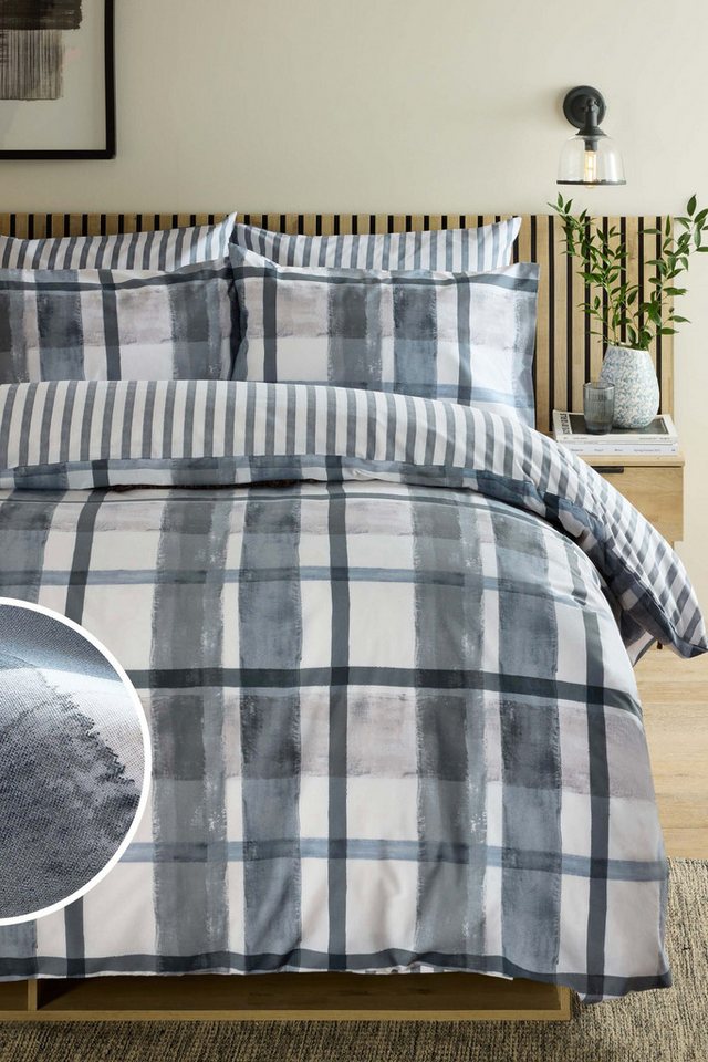 Next Bett-Set Set mit Bettbezug und Kissenbezug mit, Bezug: Polyester (recycelt), Baumwolle von Next