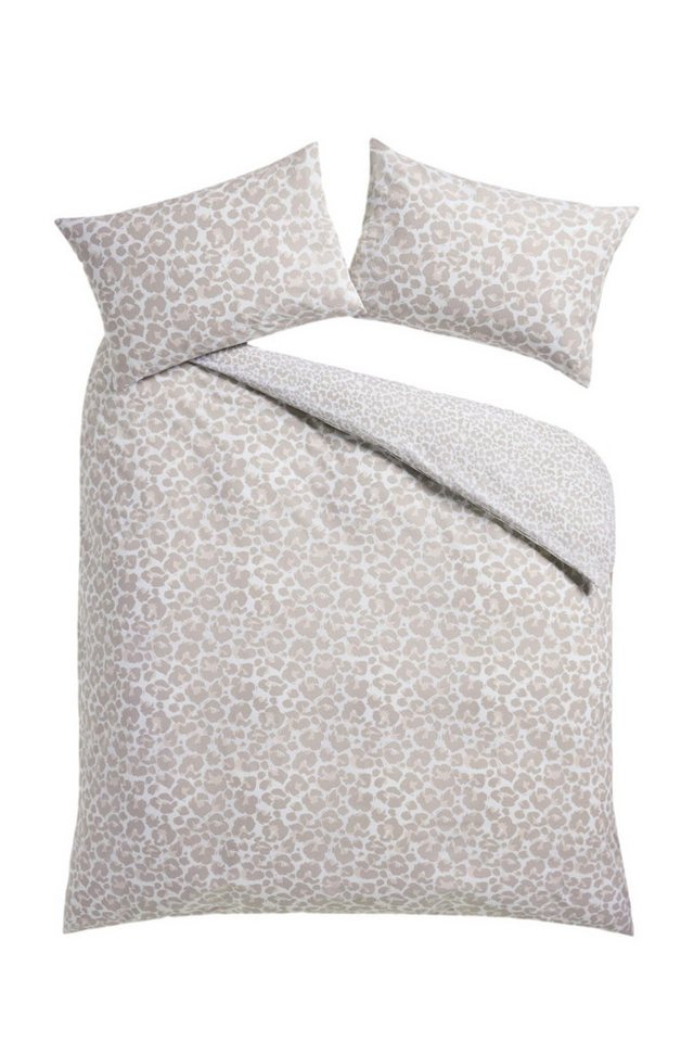 Next Bett-Set Wendbarer Bettbezug- und Kissenbezug, 2er-Pack, Bezug: Polyester (recycelt), Baumwolle von Next