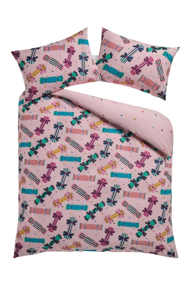 Next Bett-Set Wendebare Bettgarnitur, Weihnachten, Bezug: Polyester (recycelt), Baumwolle von Next