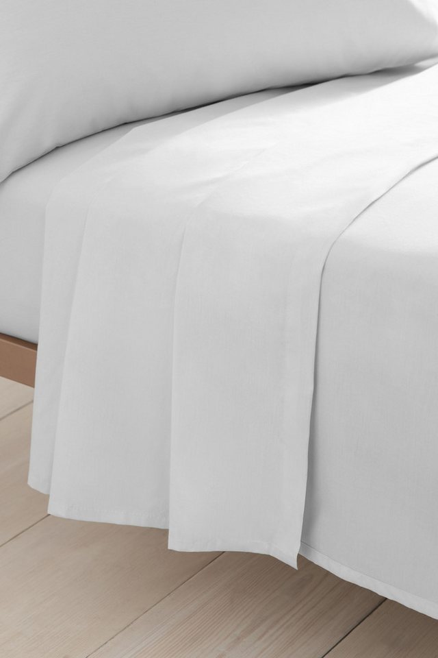 Next Bettlaken Überschlaglaken mit hohem Baumwollanteil, (1 Stück) von Next